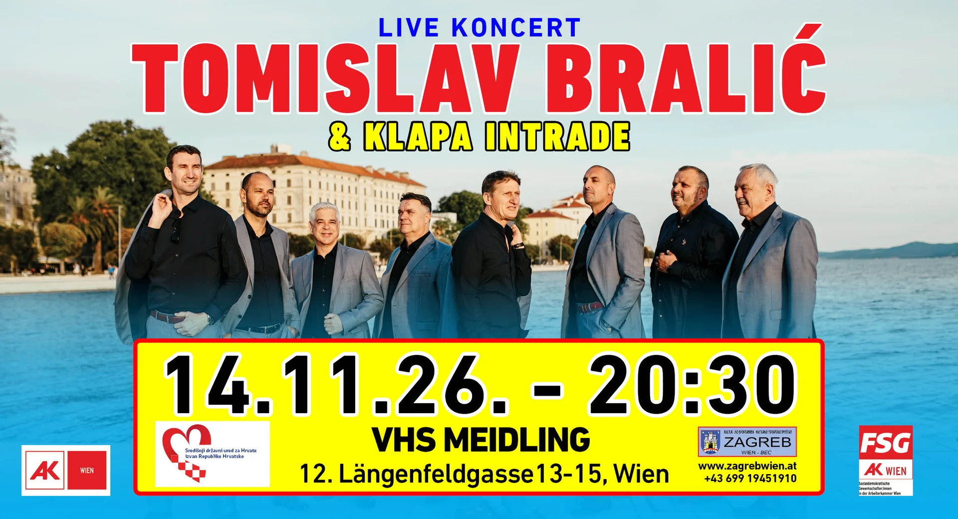 Tomislav Bralić & Klapa Intrade & Bend - Wien