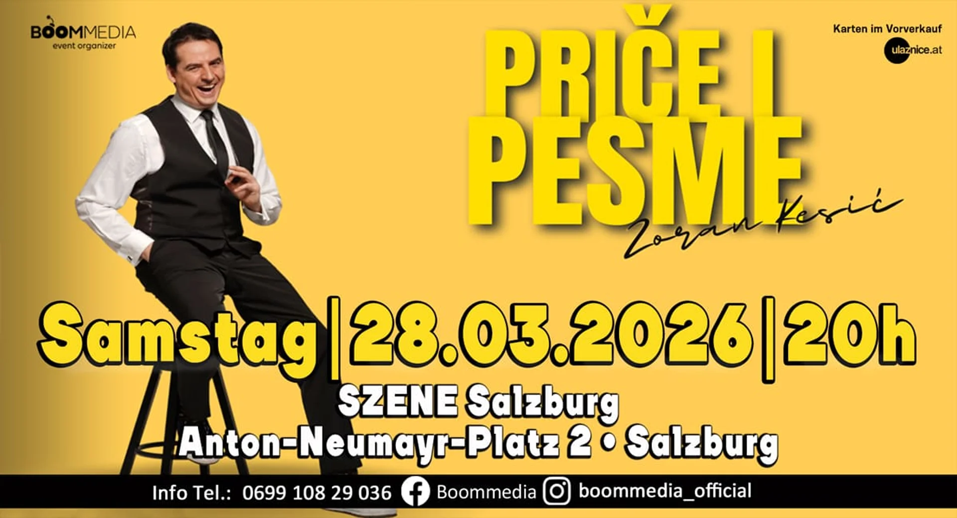 Zoran Kesić – „Priče i pesme“ – Salzburg