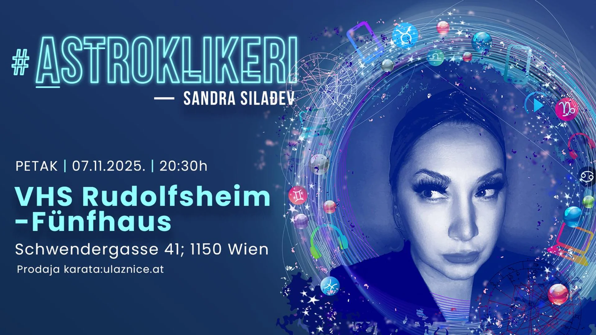 Sandra Siladjev - ASTROKLIKERI - Wien